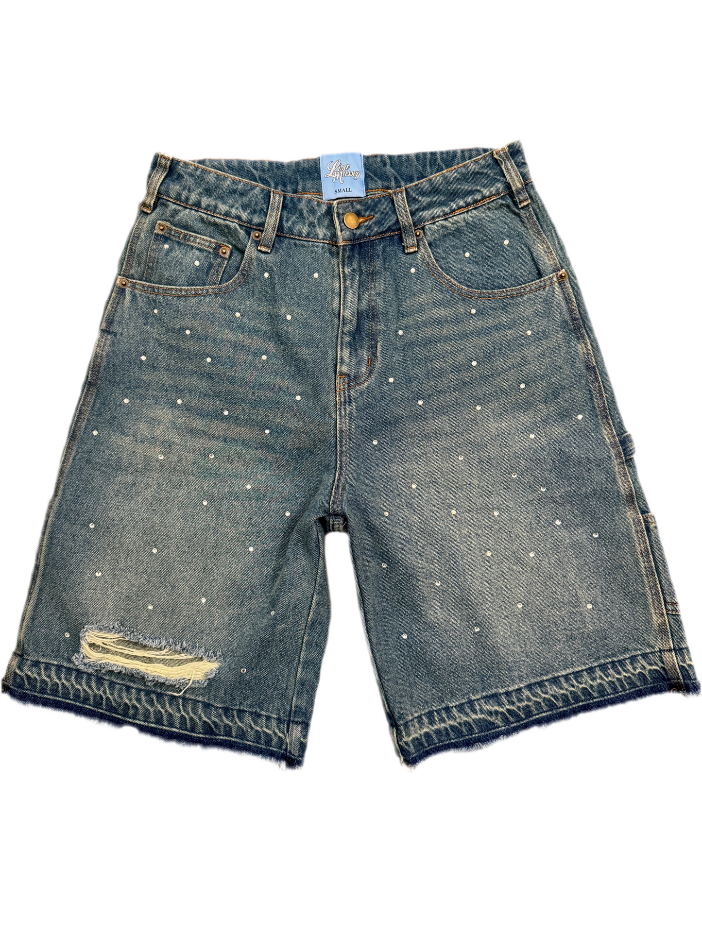‘STONES on Denim’ SHORTS
